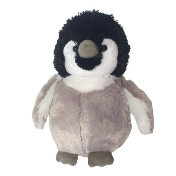 Ganz Penguin Plush 11.5" Gray Black Stuffed Animal Soft Toy Gift Artic Huggable - Picture 1 of 8